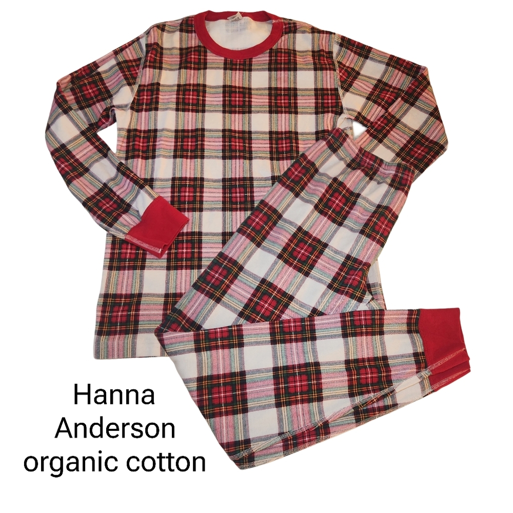 Hanna Anderson Christmas Pajama Pj  Size Large Unisex